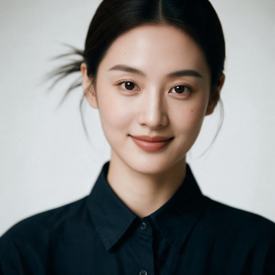 定妆照·标准职业形象（AI生成）